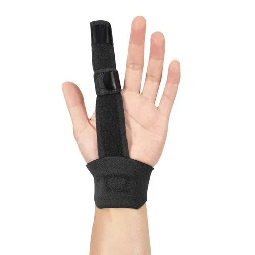 Fingerskena med aluminiumstöd – stöd för finger och handled