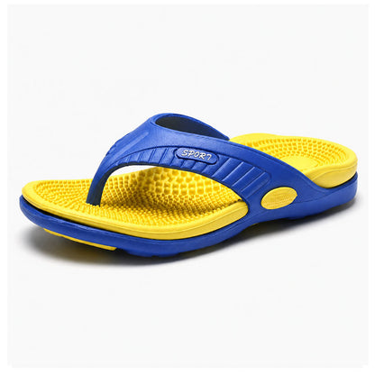 Flip flops med massagesula och halkgrepp