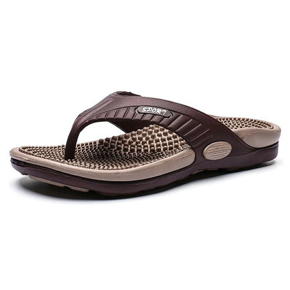 Flip flops med massagesula och halkgrepp