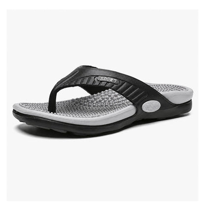 Flip flops med massagesula och halkgrepp