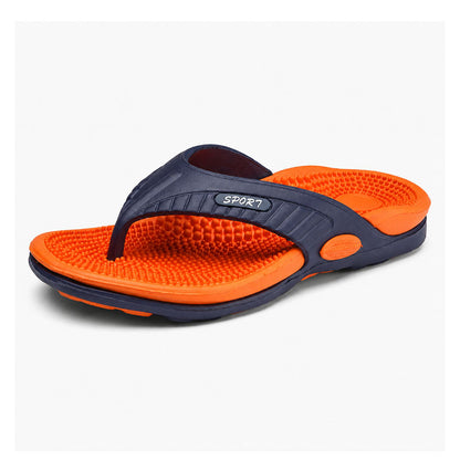 Flip flops med massagesula och halkgrepp