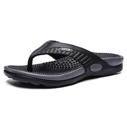 Flip flops med massagesula och halkgrepp