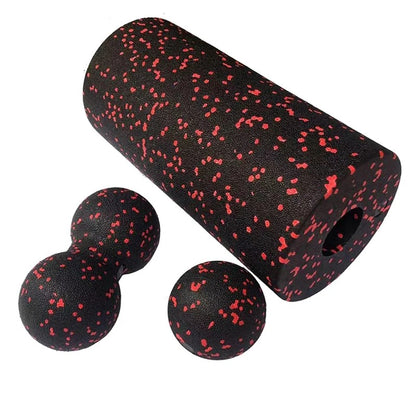 Massagebollar & foamroller för stel rygg och spända muskler