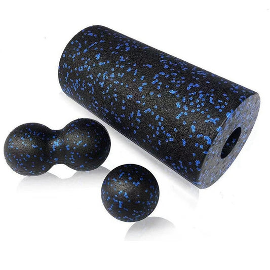 Massagebollar & foamroller för stel rygg och spända muskler