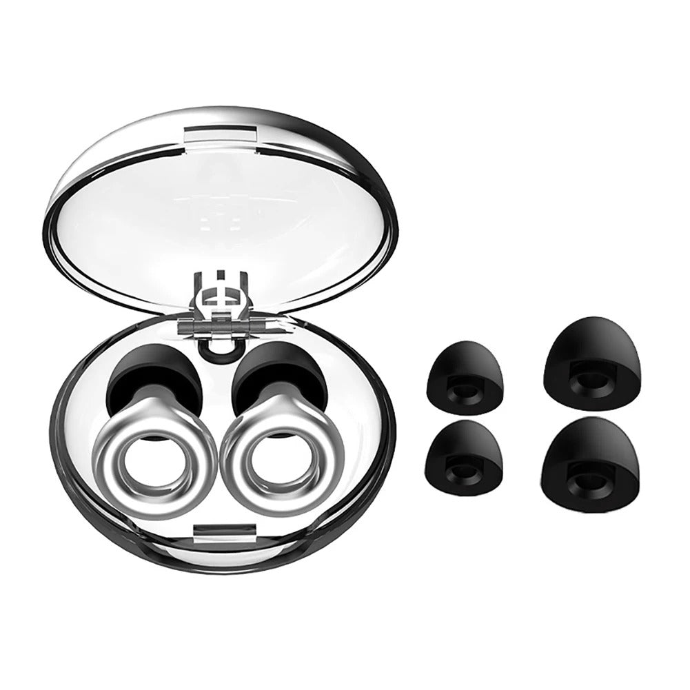 FocusPlugs Öronproppar Silver