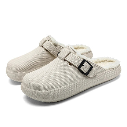 Fodrade vintertofflor - stötdämpande och ergonomiska