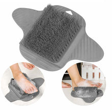 Fotborste för dusch - rengör fötterna Grå