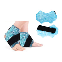 Fotledsstöd med kyl och värmekudde – lindrar svullnad och skador