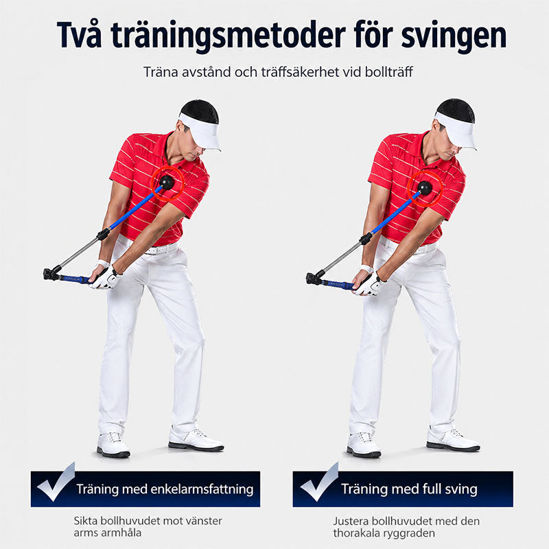 Golf och svingtränare - träna din golfsving