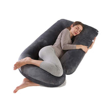 Gravidkudde i U-form - helkroppsstöd för rygg, mage och axlar