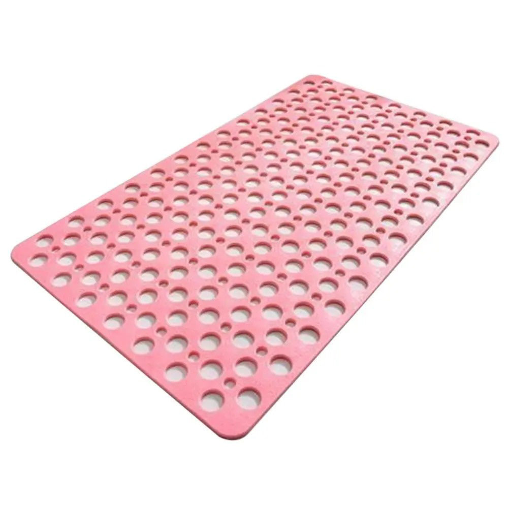 Halkfri badkarsmatta med sugkoppar Rosa