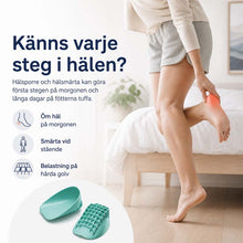 Hälkoppar mot hälsporre och hälsmärta - stötdämpande avlastning