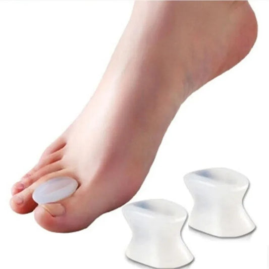 Hallux valgus tåskiljare i silikon – stöd och avlastning (2st)