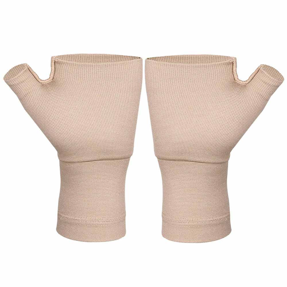 Handledsstöd med tumstöd och kompression Beige