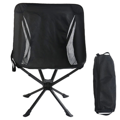 Hopfällbar campingstol – kompakt och ergonomisk