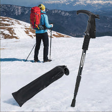 Hopfällbar vandringsstav med justerbar längd