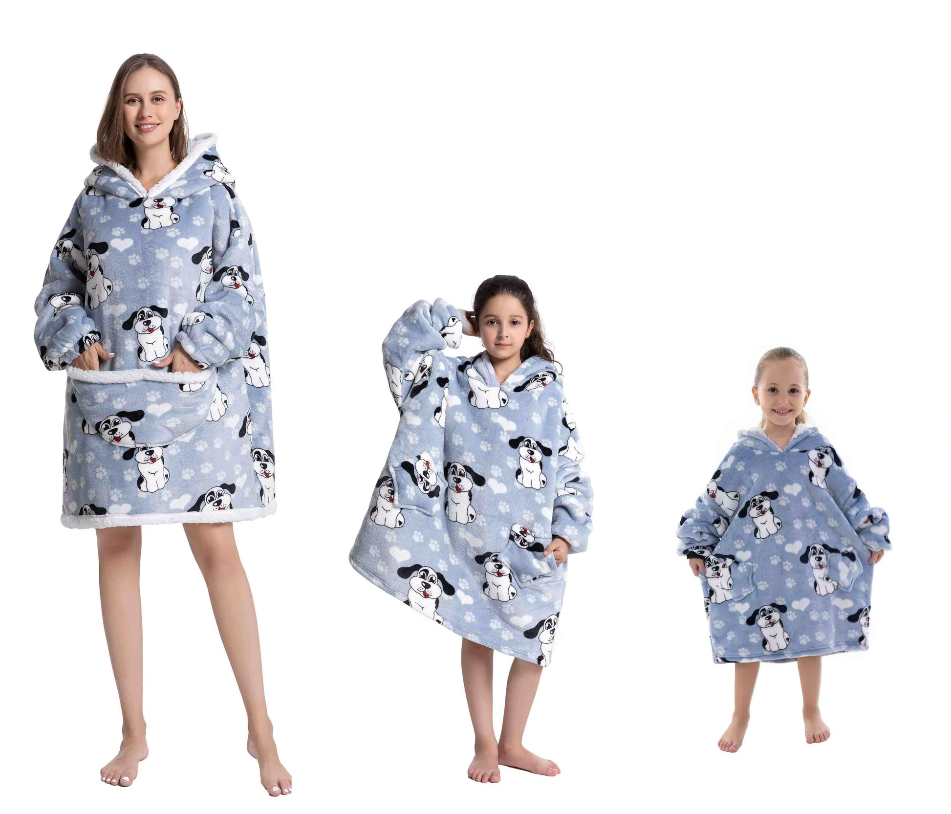 Myshoodie (Oversized) - Varm, mysig och stor hoodie Hund