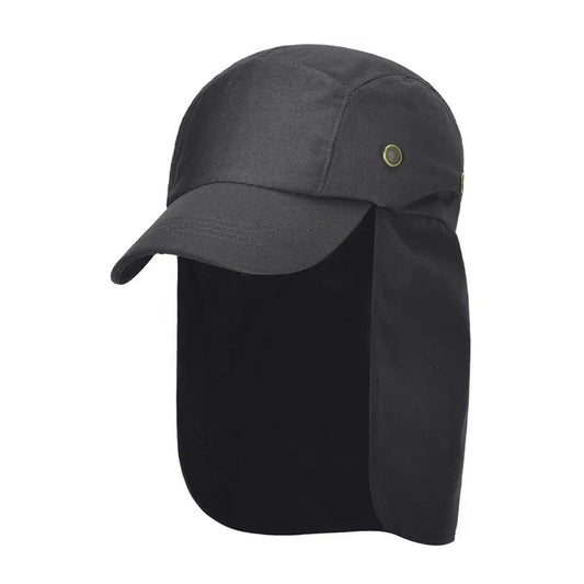 Keps med solskydd för hals och nacke (UPF40+)