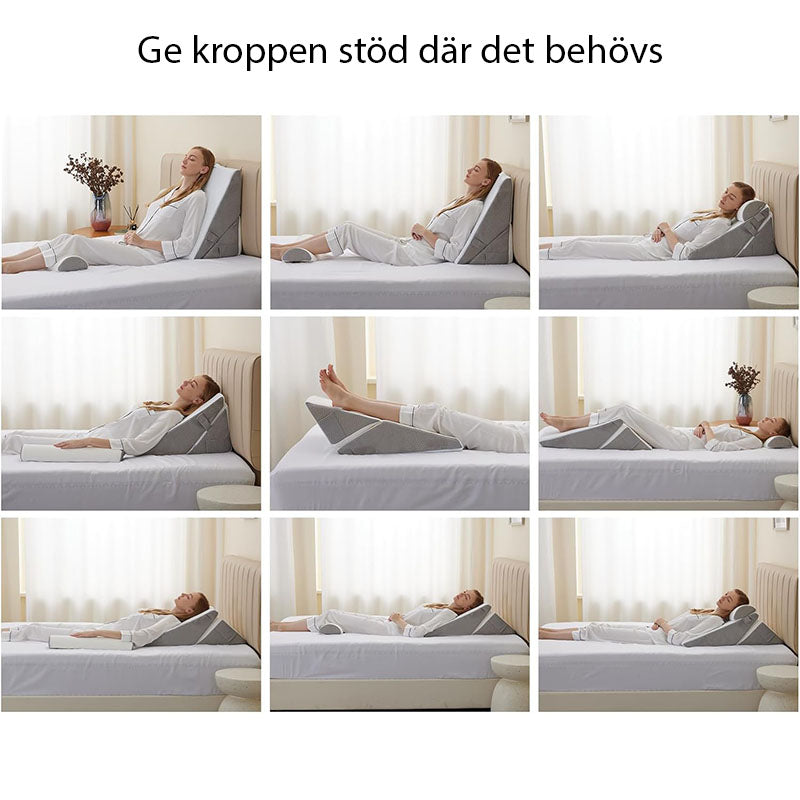 Kilkudde justerbar för sömn, vila och rehab