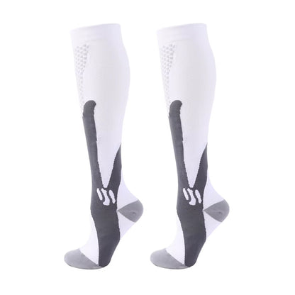 Kompressionstrumpor 10–25 mmHg - svullnad & trötthet Vit