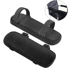 Ergonomiskt armstöd för kontorsstol - memory foam för avlastning
