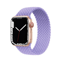 Apple Watch Armband - Braided Stretch Lila
