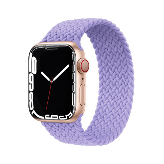 Apple Watch Armband - Braided Stretch Lila