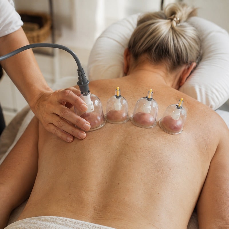 Massagekoppar med vakuumpump för kroppen - bild 3