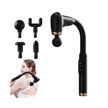 Massagepistol med långt handtag för självmassage