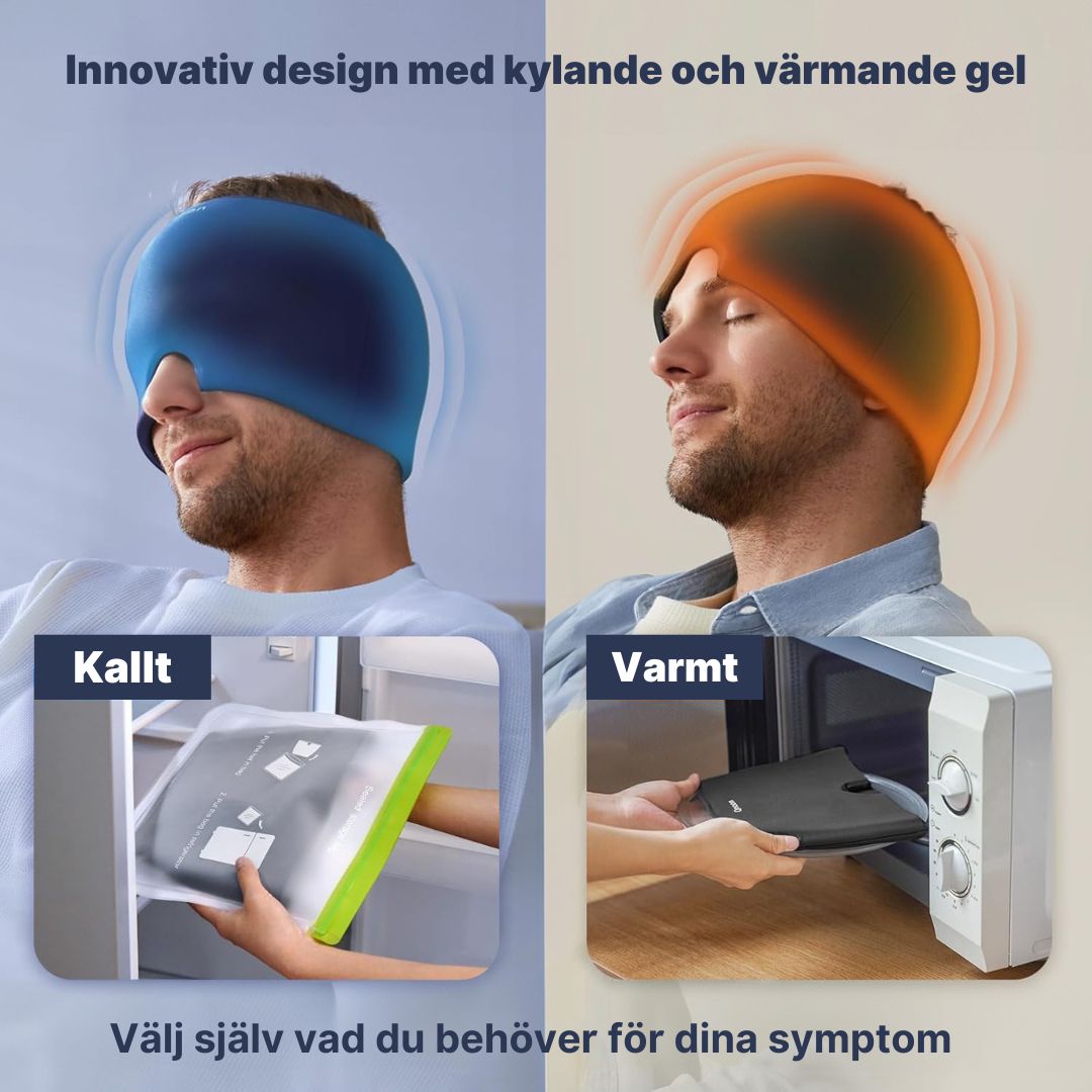 Migränmask - lindrar huvudvärk och feber