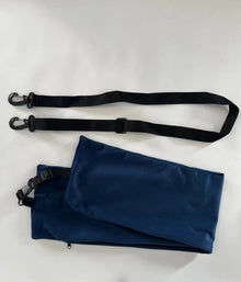 Nackkudde med packfunktion för resor