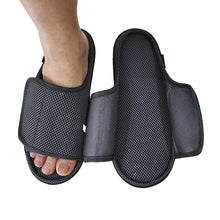 Öppningsbara tofflor för svullna fötter, diabetesfötter