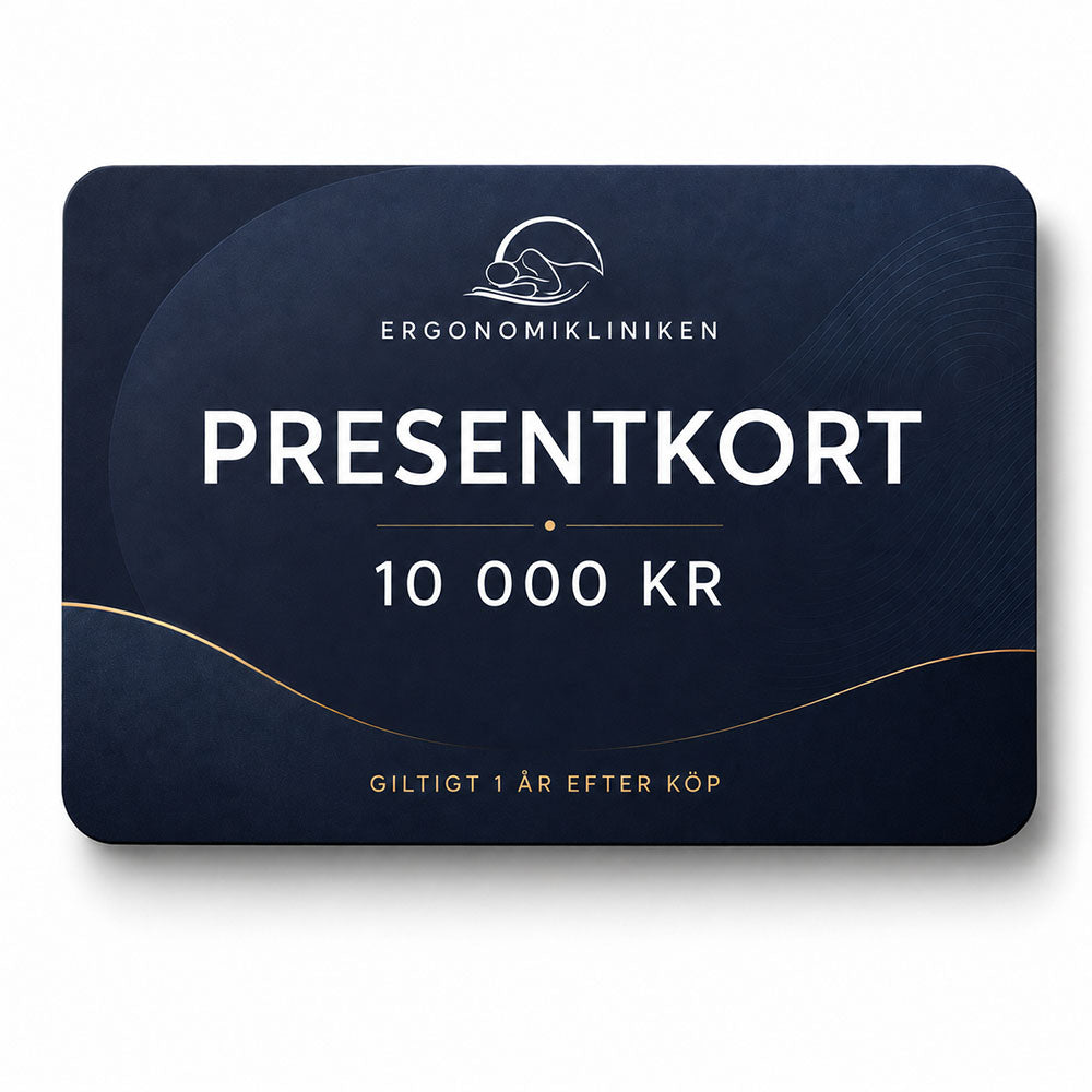 Presentkort Ergonomikliniken 10 000,00 kr