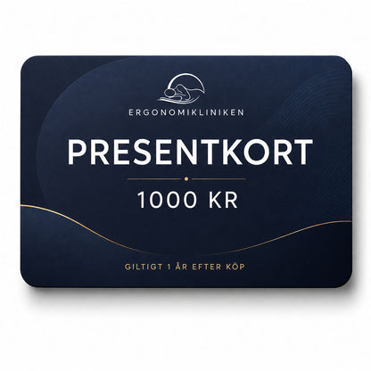 Presentkort Ergonomikliniken 1 000,00 kr