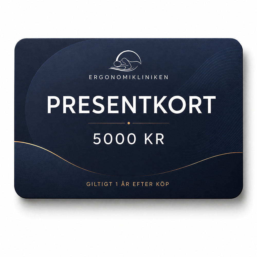 Presentkort Ergonomikliniken 5 000,00 kr
