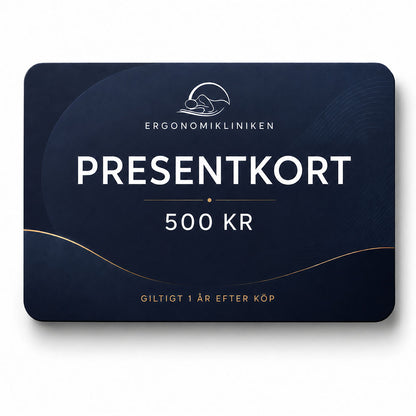 Presentkort Ergonomikliniken 500,00 kr