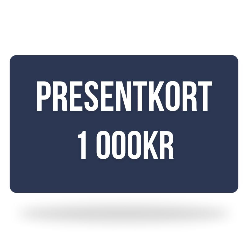 Presentkort Ergonomikliniken 1 000,00 kr