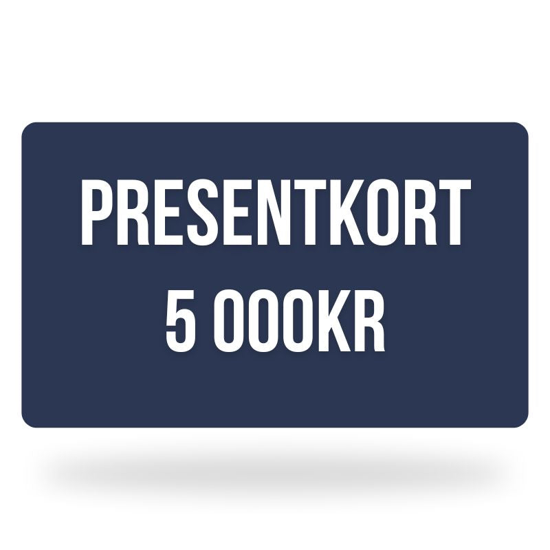 Presentkort Ergonomikliniken 5 000,00 kr