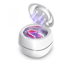 Rengöring för bettskenor, snarkskenor, munskydd, proteser, retainers Vit