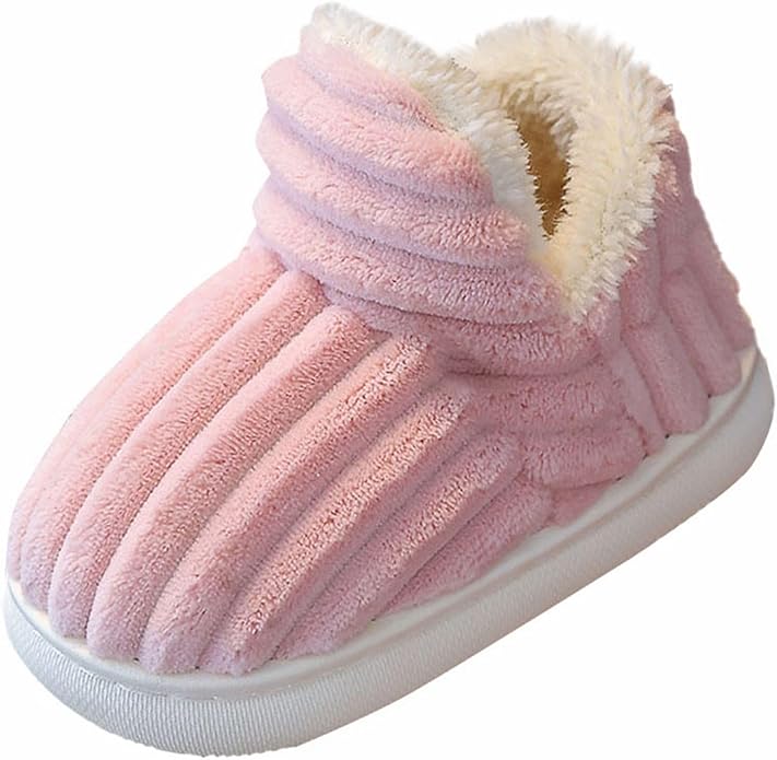 Vintertofflor Barn – Varmfodrade Innetofflor Rosa