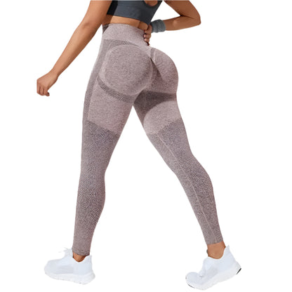 Högmidjade träningsleggings M Rosa