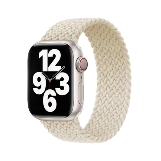 Apple Watch Armband - Braided Stretch Sand