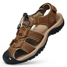 Sandaler för promenad och vandring Brun