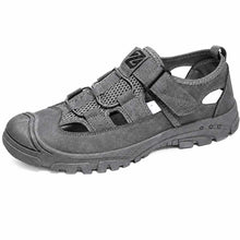 Sandaler för svullna och känsliga fötter Grå