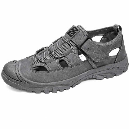 Sandaler för svullna och känsliga fötter Grå