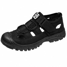 Sandaler för svullna och känsliga fötter Svart