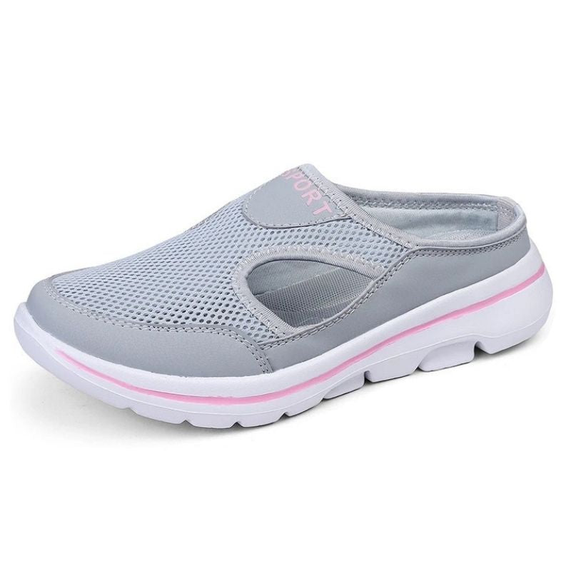 Sandaler med stötdämpning Ljusgrå