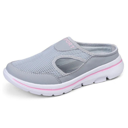 Sandaler med stötdämpning Ljusgrå