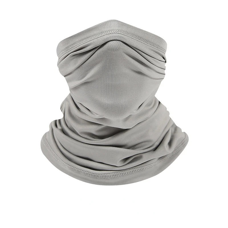 Scarf UV - UPF 50+ skydd för hals, nacke och ansikte Grå