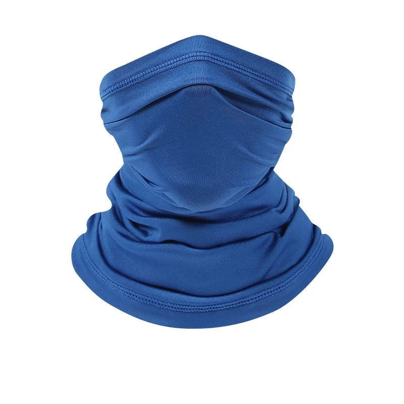 Scarf UV - UPF 50+ skydd för hals, nacke och ansikte Blå
